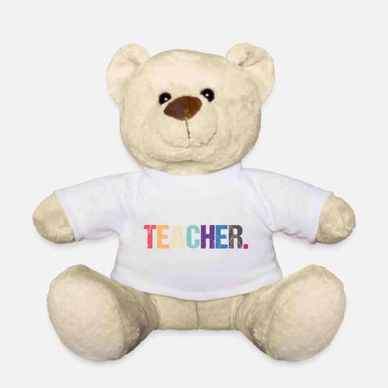 Enseignant - Nounours - blanc