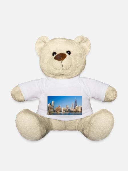 NEW YORK - Nounours - blanc