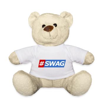 SWAG Bloc Couleurs Hashtag - Nounours - blanc - Devant