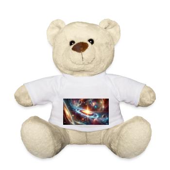 Quasar dans l’Univers - Nounours - blanc - Devant