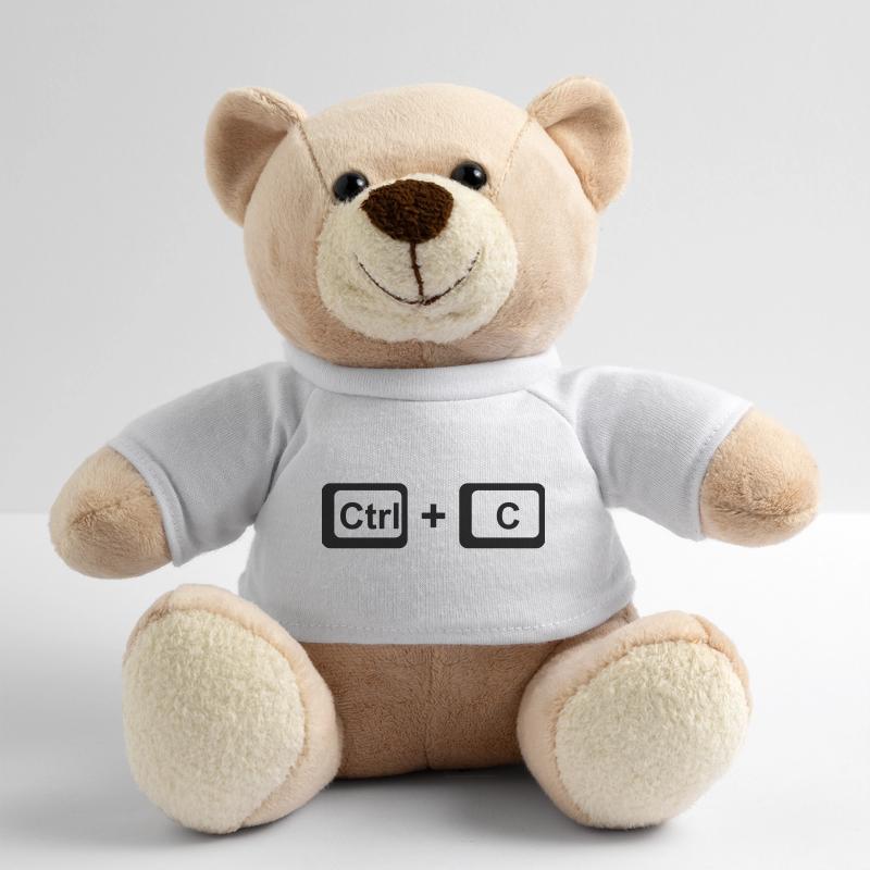 CTRL + C / Eltern Geschenk zum Vatertag /Muttertag Teddy