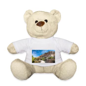 Dingli rock formation near Dingli Cliffs Malta - Teddy Bear - white - Front