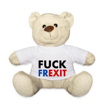 Fuck frexit - Nounours - blanc - Devant