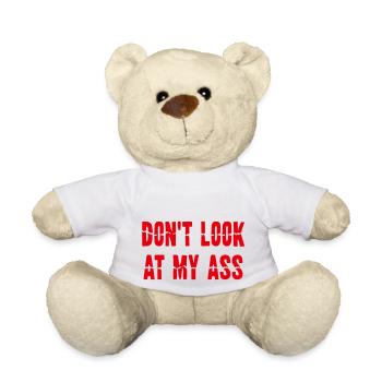 Dont Look At My Ass - Teddy - Weiß - Vorne