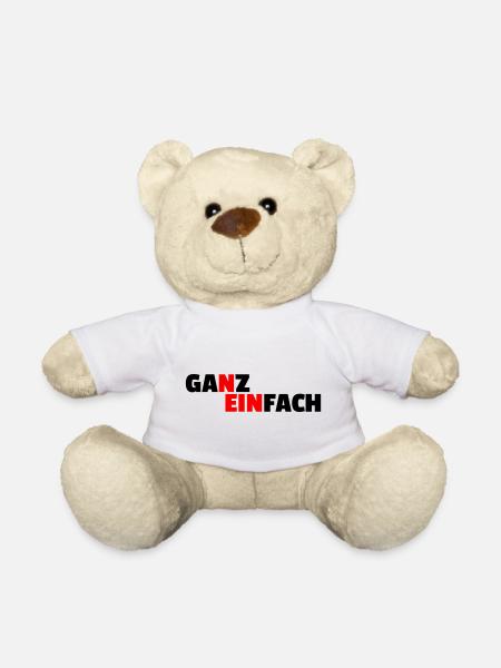 GANZ EINFACH NEIN - Teddy - Weiß