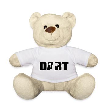 Conception de fléchettes classiques – Précision et style - Nounours - blanc - Devant