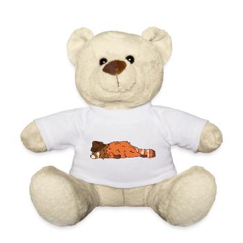 18_red_panda - Teddy - Weiß - Vorne