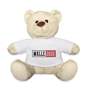 Malle 2026 - Teddy Bear - white - Front