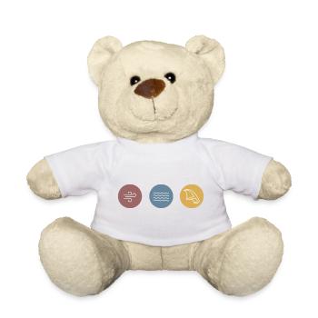 Bunte Icons Wingfoil - Teddy - Weiß - Vorne
