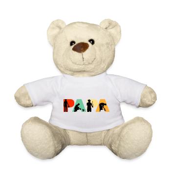 Papa Gardener Landscaping Dad Green Thumb - Teddy Bear - white - Front