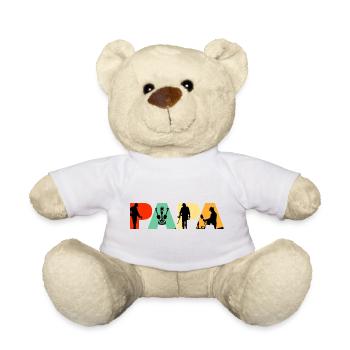 Hobby zum Metalldetektor von Papa - Teddy - Weiß - Vorne