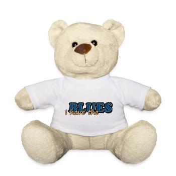 I HAVE THE BLUES - Teddy - Weiß - Vorne