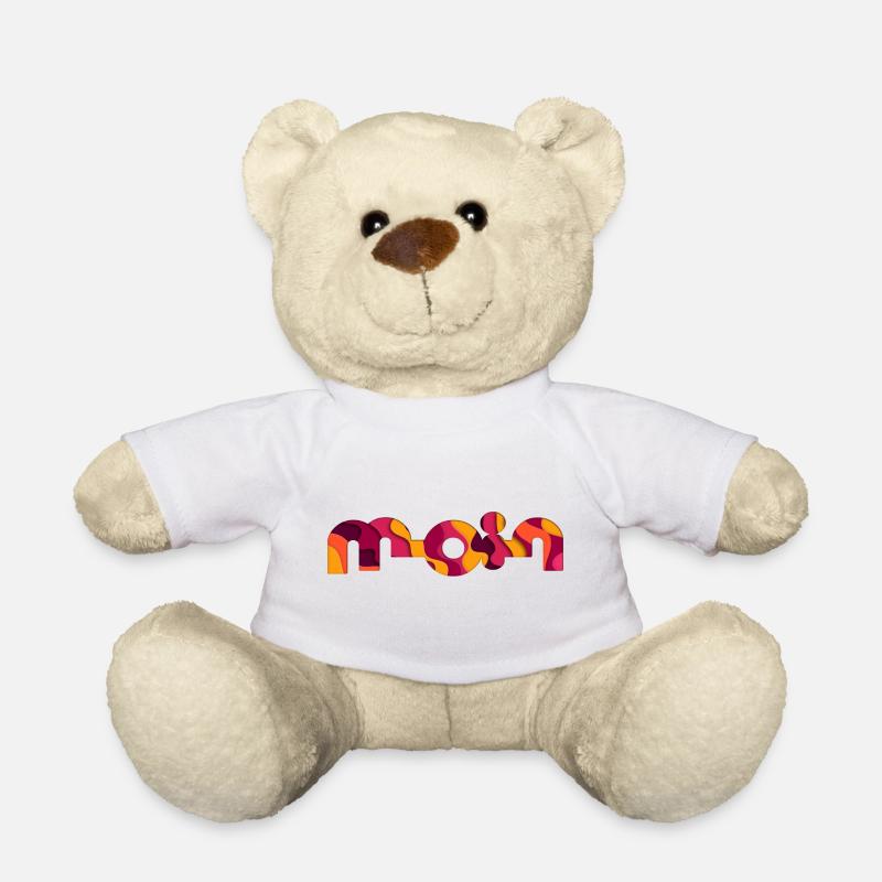 Hello - Teddy Bear - white