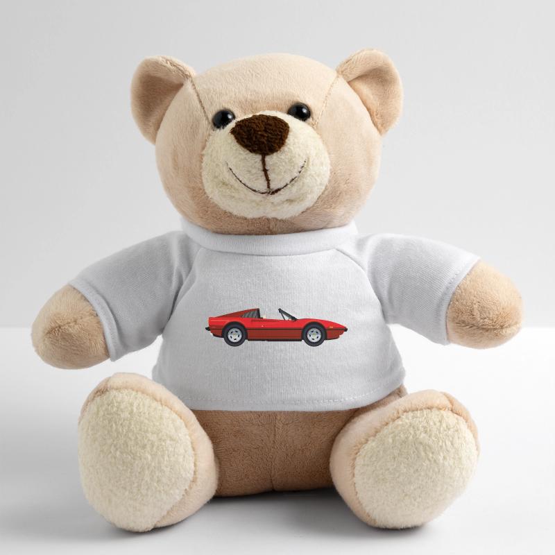 VOITURE DE SPORT ROUGE Nounours