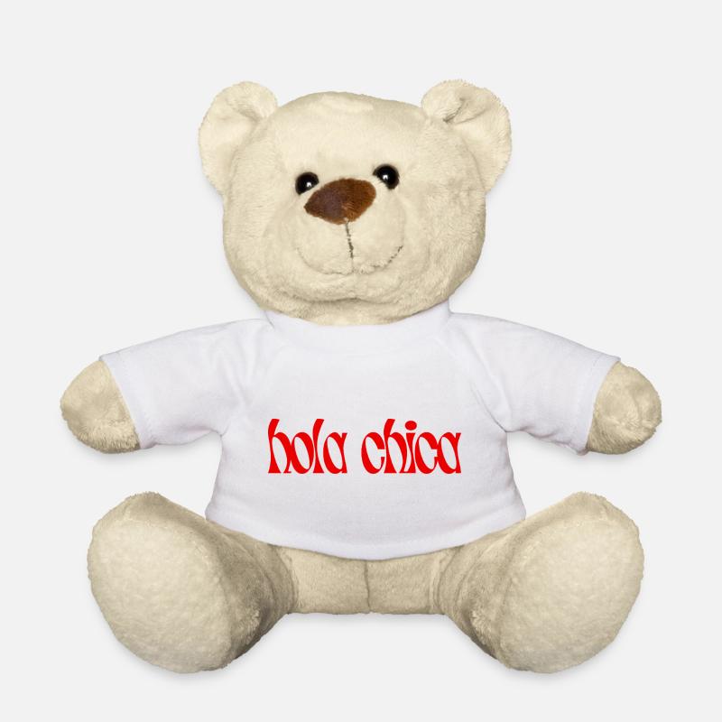 hola chica - Teddy - Weiß