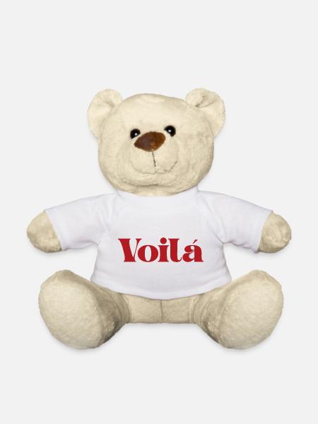 Voila - Teddy Bear - white