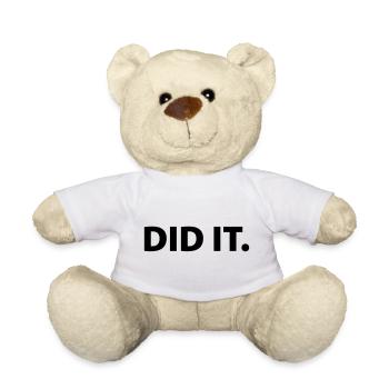 Did it - Teddy - Weiß - Vorne