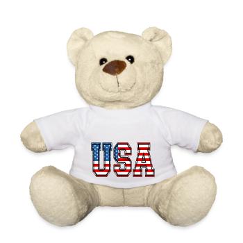 usa 3 - Nounours - blanc - Devant