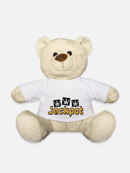 jackpot - Teddy - Weiß