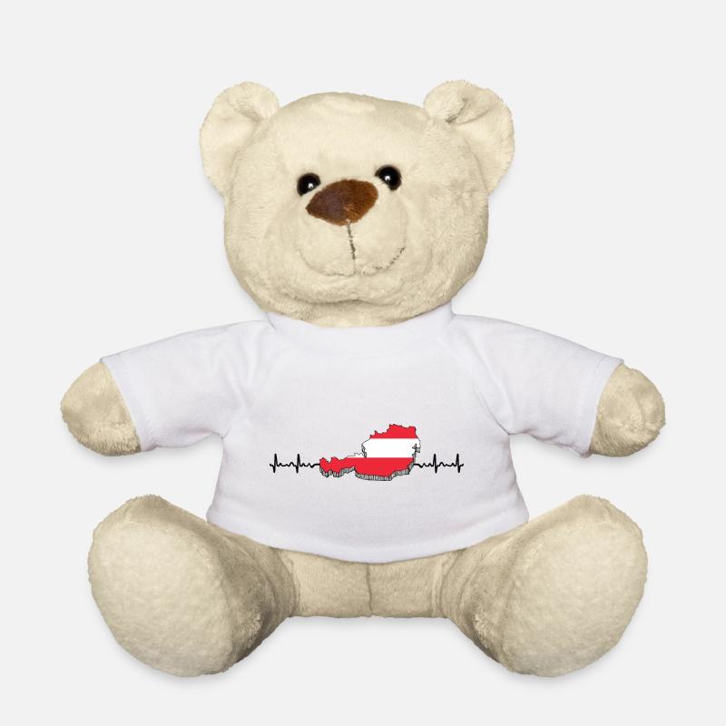 Österreich - Teddy - Weiß