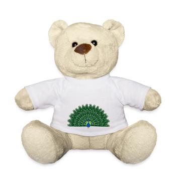 Paon 3 - Nounours - blanc - Devant