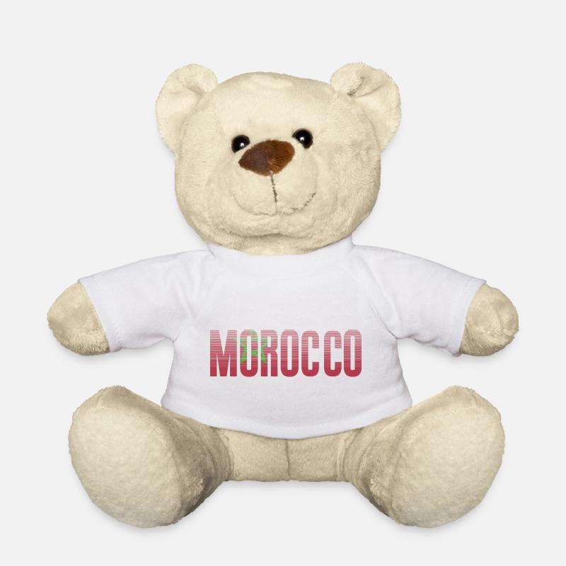 Marokko - Teddy - Weiß