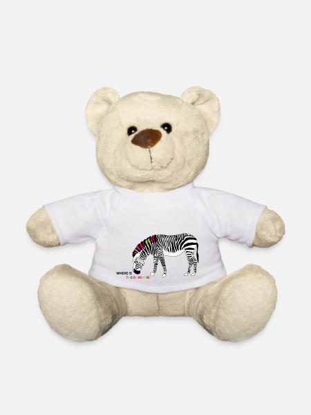 The rainbow - Teddy Bear - white