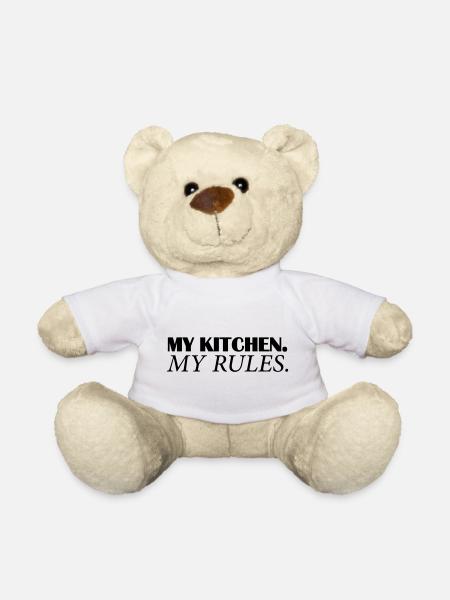 my kitchen my rules - Teddy - Weiß