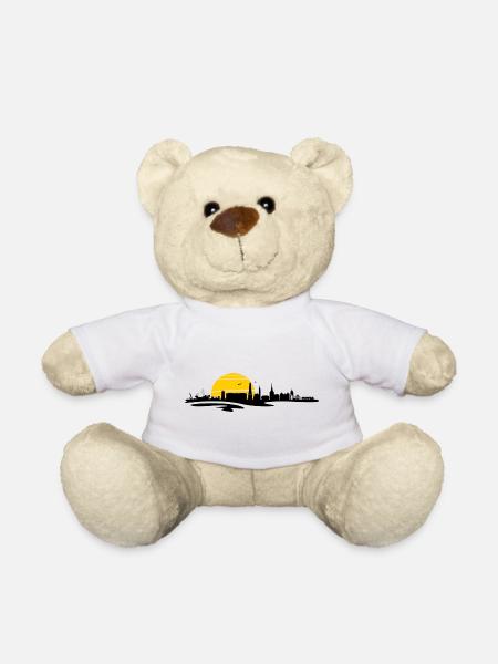 Skyline - Küste Borkum - Teddy - Weiß
