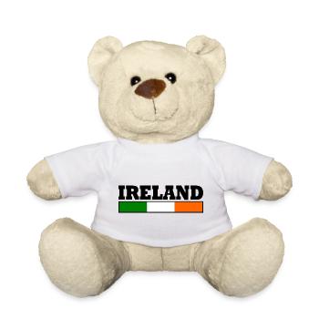 Ireland flag - Teddy Bear - white - Front