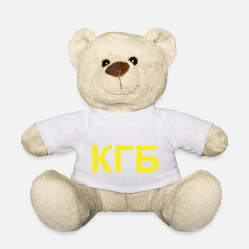 KGB - Teddy Bear - white