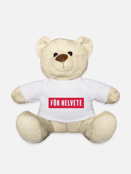 Merde - Nounours - blanc