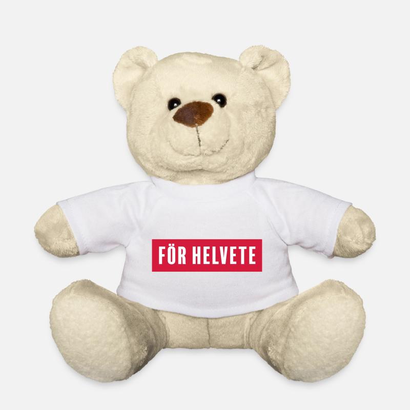 Merde - Nounours - blanc