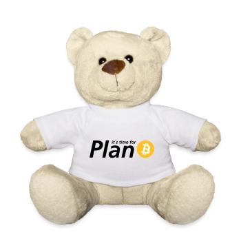 Time for plan B - Teddy - Weiß - Vorne