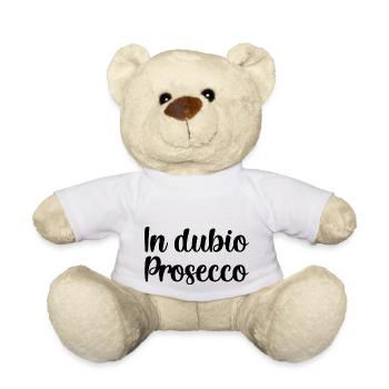 in dubio prosecco - Teddy Bear - white - Front