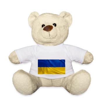 Ukraine - Teddy - Weiß - Vorne