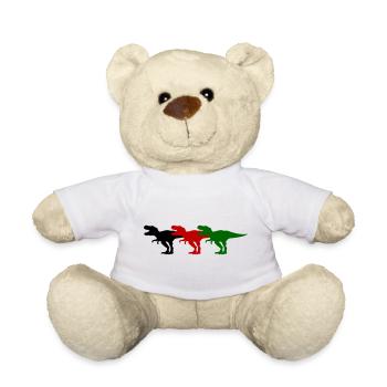 Dinosaure - Nounours - blanc - Devant