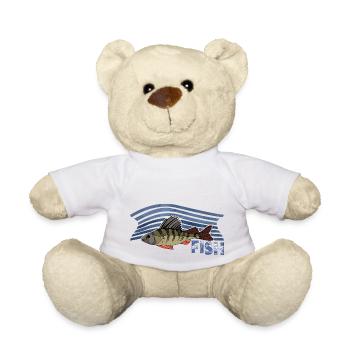 Fish - Teddy Bear - white - Front