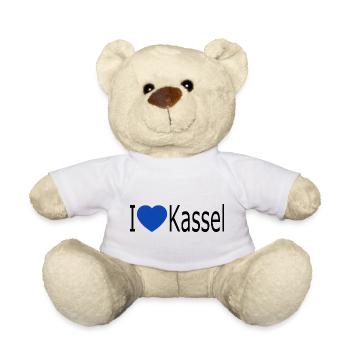 I love Kassel - Teddy - Weiß - Vorne