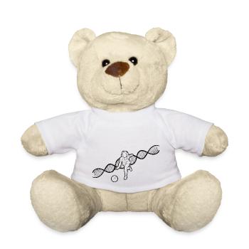 Bowling Bowl bowler Gift Bowling bowling ball - Teddy Bear - white - Front