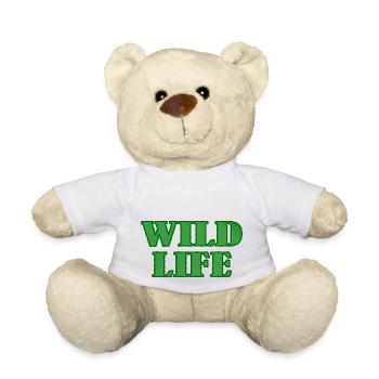 La vie sauvage en VOUS - Nounours - blanc - Devant