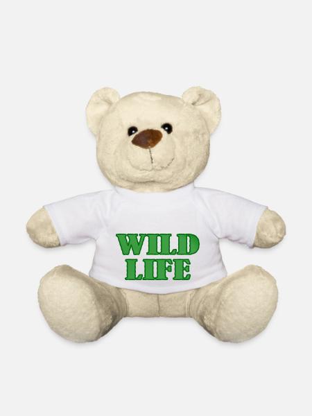 Wild Life in YOU - Teddy Bear - white