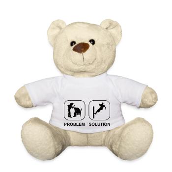 Parkour Läufer Extremsport Parkourläufer Geschenk - Teddy - Weiß - Vorne