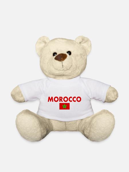 Maroc - Nounours - blanc