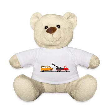 Camion - Nounours - blanc - Devant
