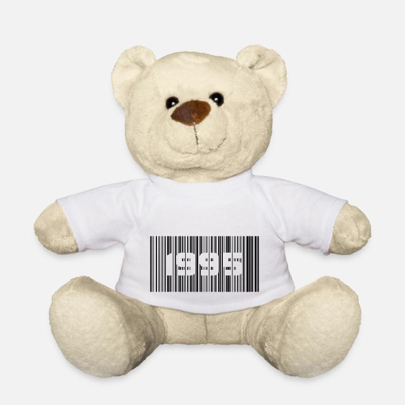 Année de naissance Anniversaire Born In - Fabriqué en 1995 - Nounours - blanc
