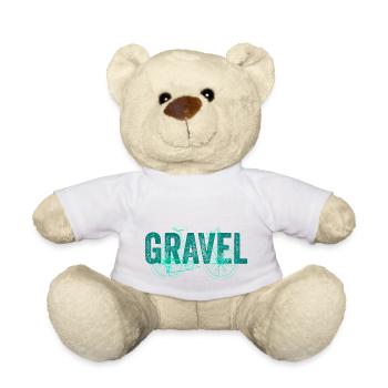 GRAVEL Vélo Gravelbike - Nounours - blanc - Devant