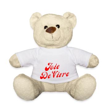 Joie de vivre - Nounours - blanc - Devant