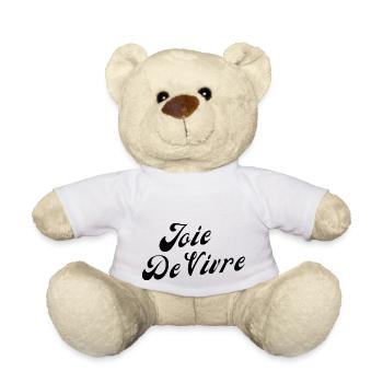 Joie de vivre - Nounours - blanc - Devant