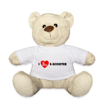 E-Scooter E-Roller Scooter - Nounours - blanc - Devant